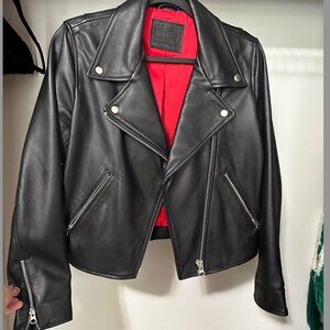 Levis Genuine Leather Moto Jacket- S